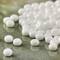 12 Pack: John Bead Opaque White Czech Glass Seed Beads, 6/0